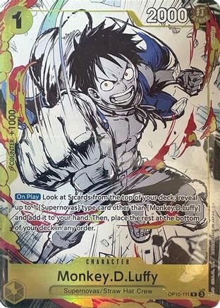 Image of Monkey.D.Luffy (Premium Card Collection -6 assort vol.1-) (OP10-111) - One Piece Promotion Cards Foil